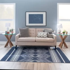 Adler X Base Side Table With Glass Natural - Linon D1345A20ETN -Home Haven Deals 110 d1345a20etn 11