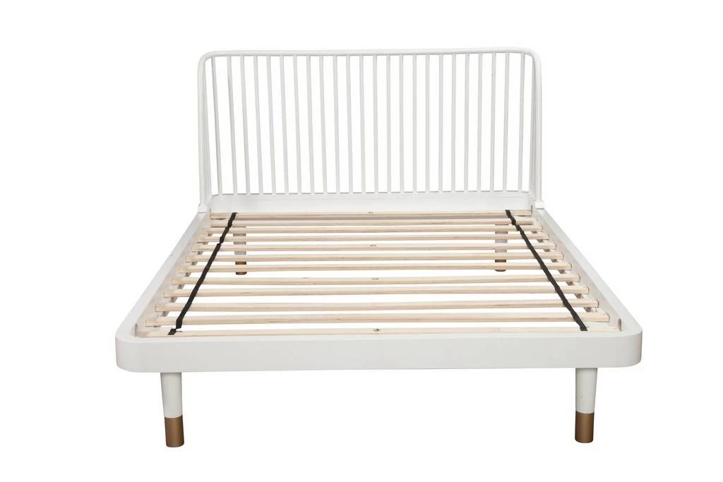 Madelyn California King Slat Back Platform Bed - Alpine Furniture 2010-67CK 4 Madelyn California King Slat Back Platform Bed - Alpine Furniture 2010-67CK - Image 4