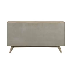 Baly Acacia Mid-Century 6 Drawer Dresser - Armen Living LCLFDRGR -Home Haven Deals 118 lclfdrgr 4