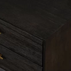 Baly Acacia Mid-Century 2 Drawer Night Stand - Armen Living LCLFLABR -Home Haven Deals 118 lclflabr 9