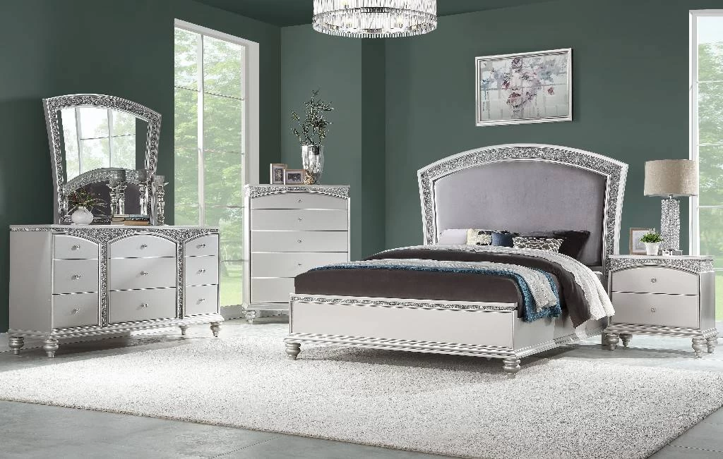 Maverick Dresser In Platinum - Acme Furniture 21805 1 Maverick Dresser In Platinum - Acme Furniture 21805