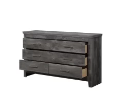 ACME Vidalia Dresser, Rustic Gray Oak - Acme 27325 -Home Haven Deals 156 27325 afe