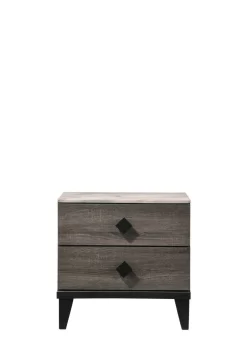 ACME Avantika Nightstand, Faux Marble & Rustic Gray Oak - Acme 27673 22 ACME Avantika Nightstand, Faux Marble & Rustic Gray Oak - Acme 27673 -Home Haven Deals 156 27673 f 1