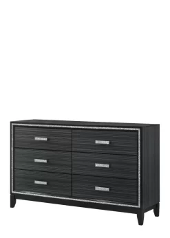 Haiden Dresser In Weathered Black Finish - ACME Furniture 28435