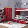 Cargo Bunk Bed (Full/Full) In Red - Acme Furniture 37915