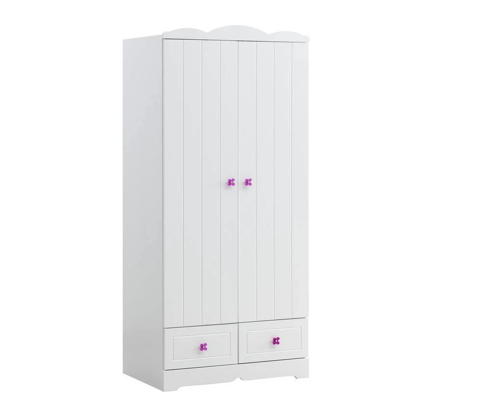 ACME Meyer Wardrobe, White - Acme 38157 1 ACME Meyer Wardrobe, White - Acme 38157