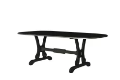 ACME House Beatrice Dining Table, Charcoal Finish - Acme 68810 -Home Haven Deals 156 68810 a 1