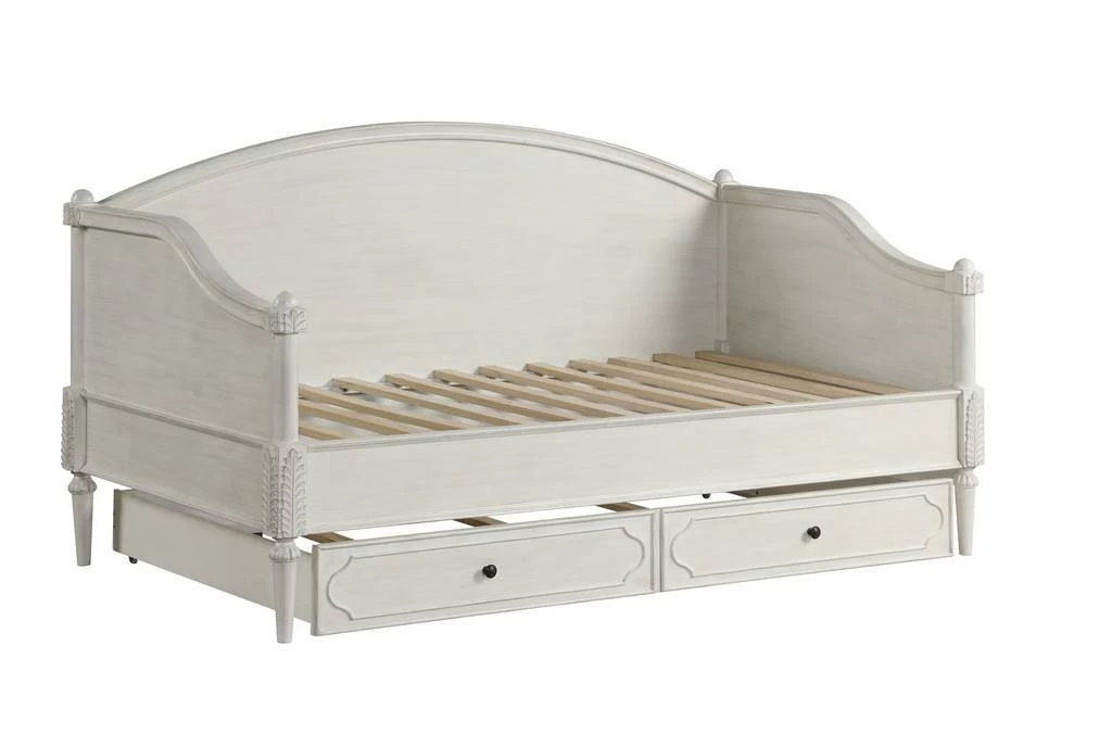 Lucien Twin Daybed In Antique White Finish - Acme Furniture BD01149 1 Lucien Twin Daybed In Antique White Finish - Acme Furniture BD01149