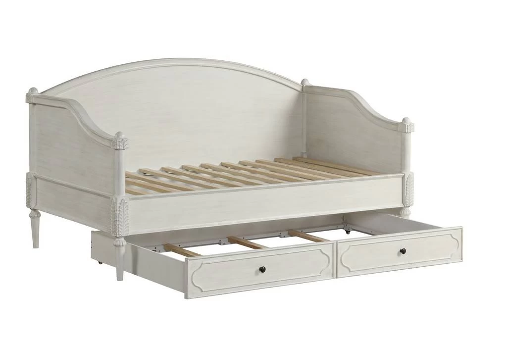 Lucien Twin Daybed In Antique White Finish - Acme Furniture BD01149 2 Lucien Twin Daybed In Antique White Finish - Acme Furniture BD01149 - Image 2