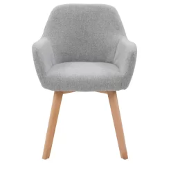 CorLiving LDL-101-C Ayla Upholstered Side Chair In Light Gray - LDL-101-C -Home Haven Deals 157 ldl 101 c 4
