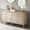 Madison Park Signature Victoria 6-Drawer Dresser In Light Natural - Olliix MPS137-0117