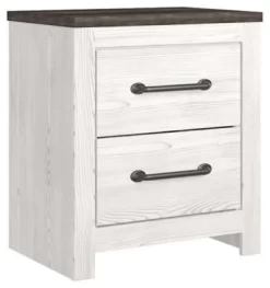 Signature Design Gerridan Two Drawer Night Stand - Ashley Furniture B1190-92