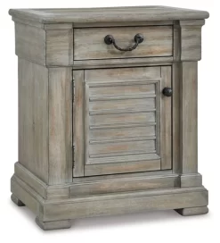 Signature Design By Ashley Moreshire Brown And Beige Nightstand