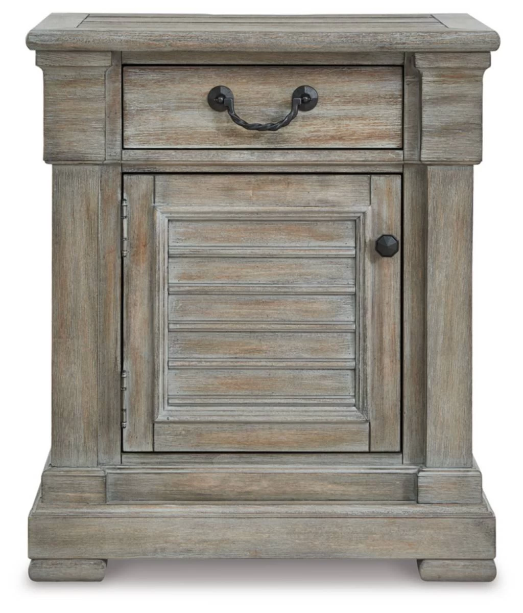 Signature Design By Ashley Moreshire Brown And Beige Nightstand 4 Signature Design By Ashley Moreshire Brown And Beige Nightstand - Image 4