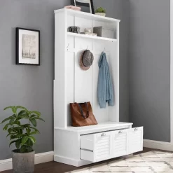 Ellison Hall Tree White - Crosley CF6024-WH 12 Ellison Hall Tree White - Crosley CF6024-WH -Home Haven Deals 174 cf6024 wh e2