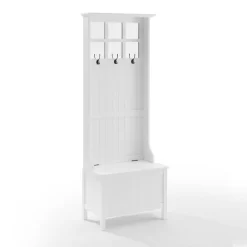 Plymouth Hall Tree White - Crosley CF6035-WH -Home Haven Deals 174 cf6035 wh w1
