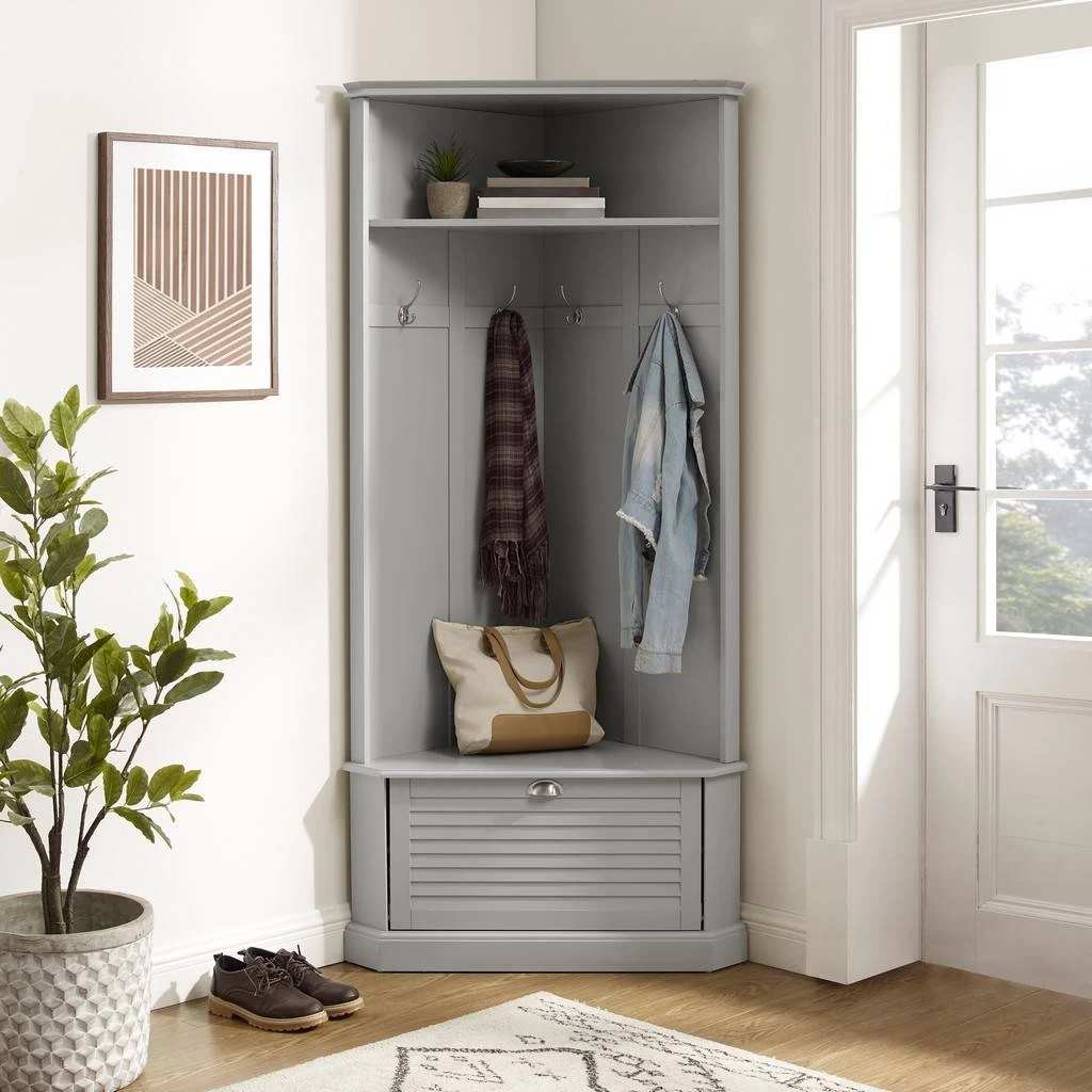 Ellison Corner Hall Tree - Crosley CF6038-GY 2 Ellison Corner Hall Tree - Crosley CF6038-GY - Image 2