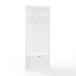 Ellison Corner Hall Tree - Crosley CF6038-WH -Home Haven Deals 174 cf6038 wh 5