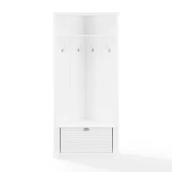 Ellison Corner Hall Tree - Crosley CF6038-WH -Home Haven Deals 174 cf6038 wh 6
