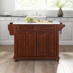 Cambridge Granite Top Full Size Kitchen Island/Cart Mahogany/White - Crosley KF30005DMA 20 Cambridge Granite Top Full Size Kitchen Island/Cart Mahogany/White - Crosley KF30005DMA -Home Haven Deals 174 kf30005dma e3