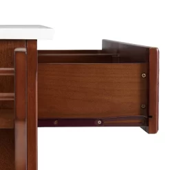 Cambridge Granite Top Full Size Kitchen Island/Cart Mahogany/White - Crosley KF30005DMA 33 Cambridge Granite Top Full Size Kitchen Island/Cart Mahogany/White - Crosley KF30005DMA -Home Haven Deals 174 kf30005dma z1