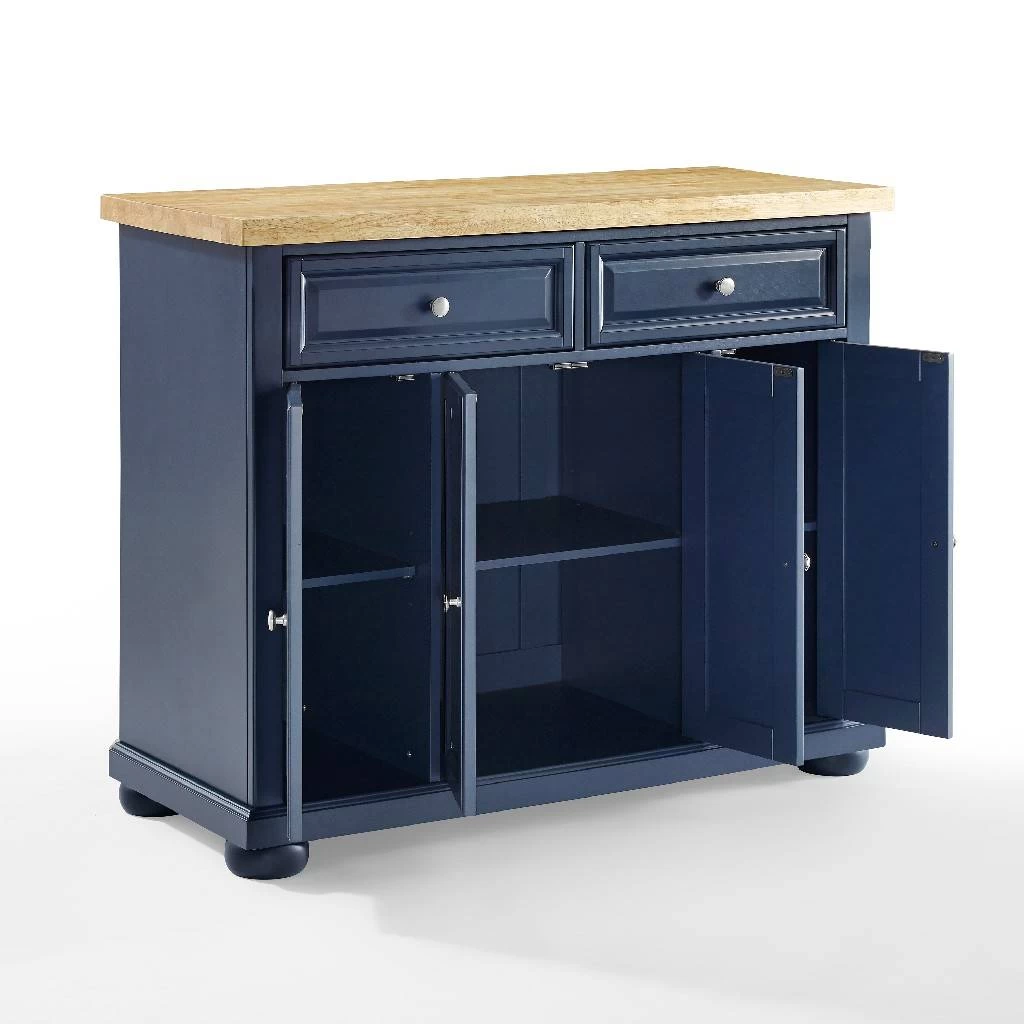 Madison Kitchen Island Navy - Crosley KF30031ANV 8 Madison Kitchen Island Navy - Crosley KF30031ANV - Image 8