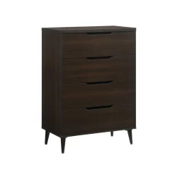 Picket House Furnishings Cohen 4-Drawer Chest In Espresso - Picket House Furnishings B.4825.CHE