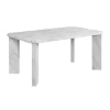 Picket House Furnishings Odette White Rectangle Dining Table Complete In White - Picket House Furnishings D.1157.RCTC