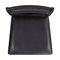 Taylor Standard Height Faux Leather Side Chair Set In Gray - Picket House Furnishings DAH305SPC -Home Haven Deals 177 dah305spc 5