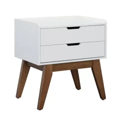 Picket House Furnishings Saddie 2 Drawer Night Stand In White - Picket House Furnishings M.18180.710.NS2