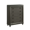 Faris 5-Drawer Chest In Black - Picket House Furnishings MN600CH
