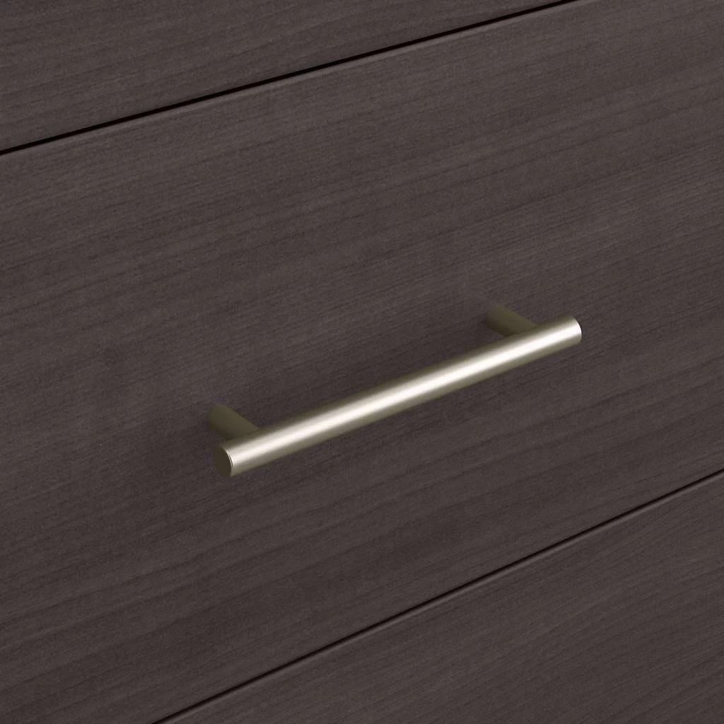 Bush Furniture Somerset Large Armoire Cabinets With Dresser TV Stand In Storm Gray - Bush Furniture SET038SG 5 Bush Furniture Somerset Large Armoire Cabinets With Dresser TV Stand In Storm Gray - Bush Furniture SET038SG - Image 5