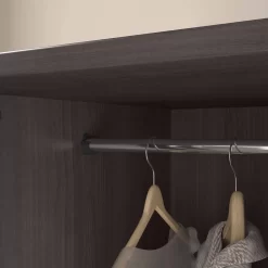 Bush Furniture Somerset Large Armoire Cabinets With Dresser TV Stand In Storm Gray - Bush Furniture SET038SG 15 Bush Furniture Somerset Large Armoire Cabinets With Dresser TV Stand In Storm Gray - Bush Furniture SET038SG -Home Haven Deals 18 set038sg 7