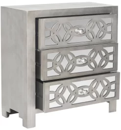 TASHA 3 DRAWER CHEST - Safavieh AMH1505A -Home Haven Deals 187 amh1505a 3
