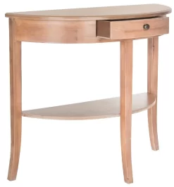Alex Console In Red Maple - Safavieh AMH6638B 6 Alex Console In Red Maple - Safavieh AMH6638B -Home Haven Deals 187 amh6638b side