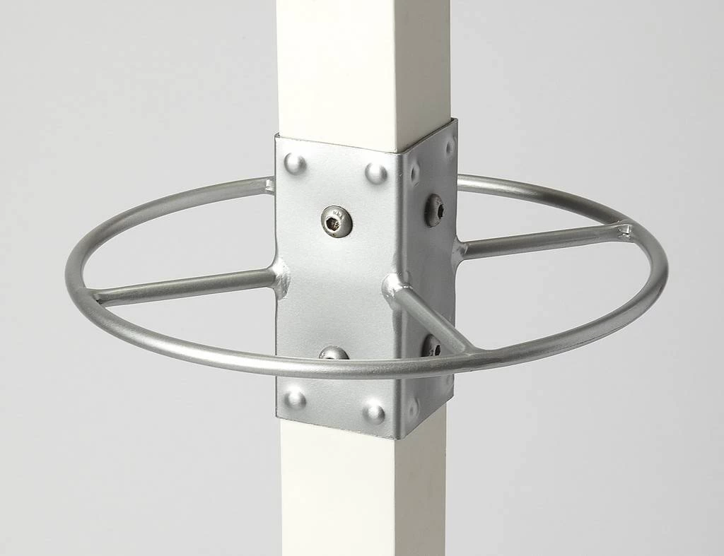 Logan Square Costumer In White & Silver - Butler Specialty 2059297 4 Logan Square Costumer In White & Silver - Butler Specialty 2059297 - Image 4