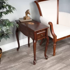 Croydon Cherry Chairside Table - Butler Specialty 3743024 -Home Haven Deals 19 3743024 4