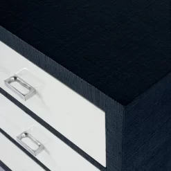 Butler Keros 6 Drawer Navy Raffia Double Dresser - Butler Specialty 5609350 11 Butler Keros 6 Drawer Navy Raffia Double Dresser - Butler Specialty 5609350 -Home Haven Deals 19 5609350 4