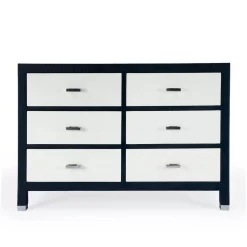 Butler Keros 6 Drawer Navy Raffia Double Dresser - Butler Specialty 5609350 12 Butler Keros 6 Drawer Navy Raffia Double Dresser - Butler Specialty 5609350 -Home Haven Deals 19 5609350 5