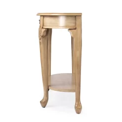 Butler Specialty Company Kimball 36" Demilune Wood Console Table With Storage, Beige - Butler Specialty 653424 11 Butler Specialty Company Kimball 36" Demilune Wood Console Table With Storage, Beige - Butler Specialty 653424 -Home Haven Deals 19 653424 5