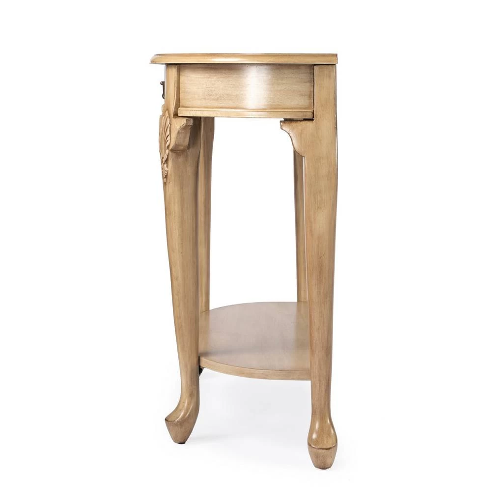 Butler Specialty Company Kimball 36" Demilune Wood Console Table With Storage, Beige - Butler Specialty 653424 5 Butler Specialty Company Kimball 36" Demilune Wood Console Table With Storage, Beige - Butler Specialty 653424 - Image 5