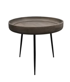 Benedict Jay Side Table In Grey - MOTI
