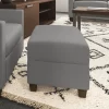 Dylan Gray Ottoman - Homestyles Furniture 2001-08-FB02