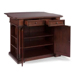 Beacon Hill Brown Kitchen Island - Homestyles Furniture 5104-94 -Home Haven Deals 218 5104 94 7