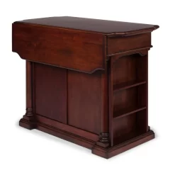Beacon Hill Brown Kitchen Island - Homestyles Furniture 5104-94 -Home Haven Deals 218 5104 94 8