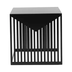 LeisureMod Cisco Modern Square Steel Side Table With Powder Coated Finish Leisuremod CT15BL -Home Haven Deals 225 ct15bl 6