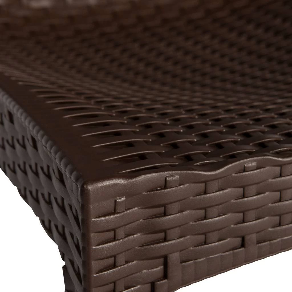 LeisureMod Mace Mid-Century 5-Piece Outdoor Dining Set Leisuremod MT31C19BR4 7 LeisureMod Mace Mid-Century 5-Piece Outdoor Dining Set Leisuremod MT31C19BR4 - Image 7