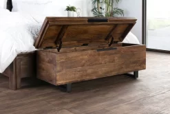 Zoe Storage Trunk In Honey Brown - Kosas Home PL14152 -Home Haven Deals 226 pl14152 2