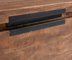 Zoe Storage Trunk In Honey Brown - Kosas Home PL14152 -Home Haven Deals 226 pl14152 6