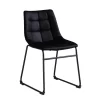 Modern Black Dining Side Chairs (Set Of 2) - Best Master Furniture 229-T13BLKC